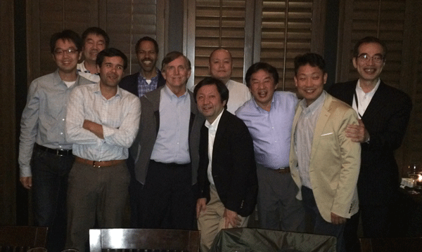 Left to Right: Ray Chiang, Yeqing Wang, Pablo Ortega, Arnold Brown, Robert Blanchard,
Ichiro Tomoda, Tatsuya Yoshida, Naoshi Usuki, Do Kyun Kim, Hitoaki Owashi
Not pictured: Thomas Dippon and David Glen